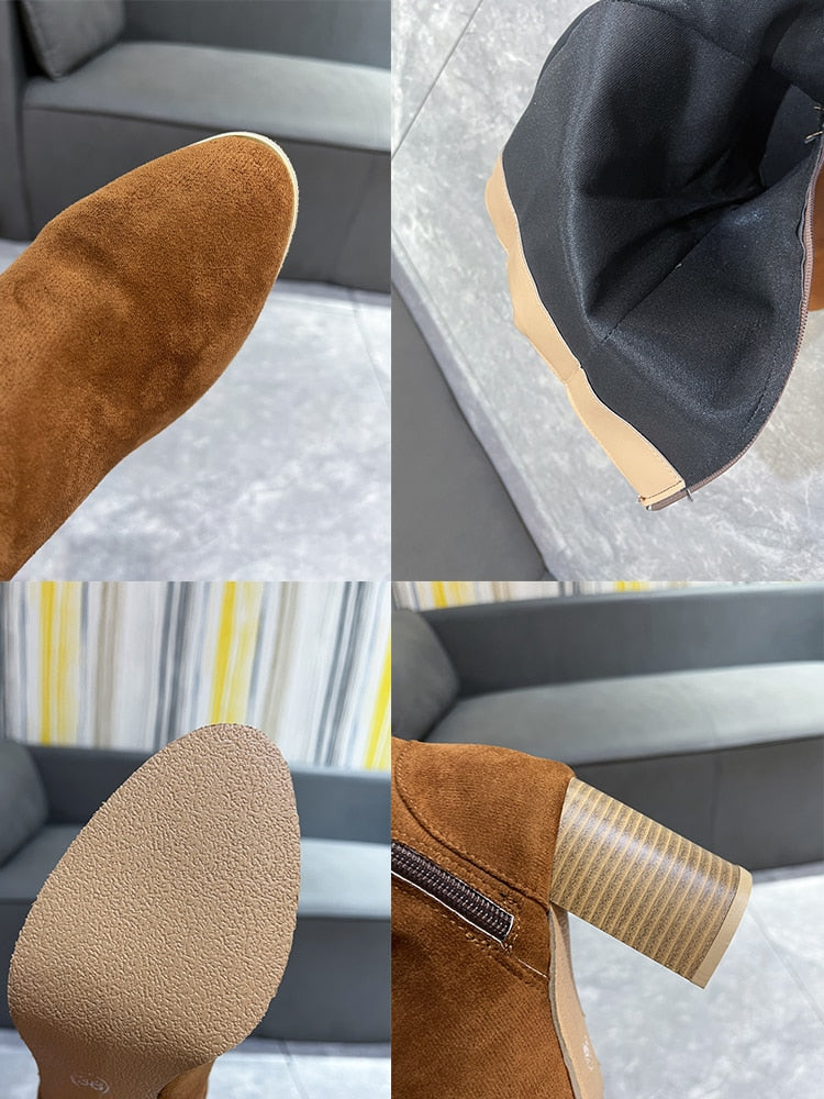 מגף בוקרים עקב- שיקאגו