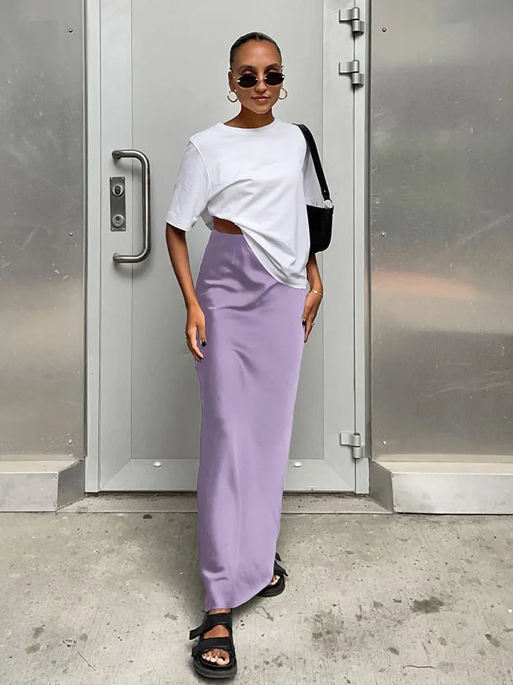 חצאית סאטן ליאור