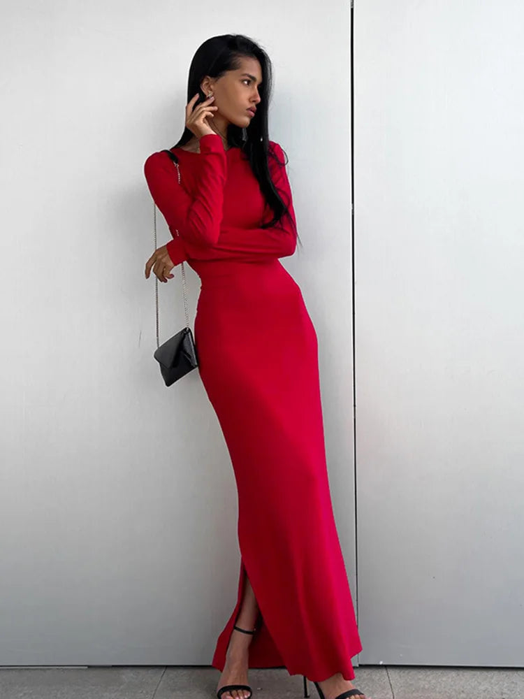 שמלת ערב צנועה - ליפז