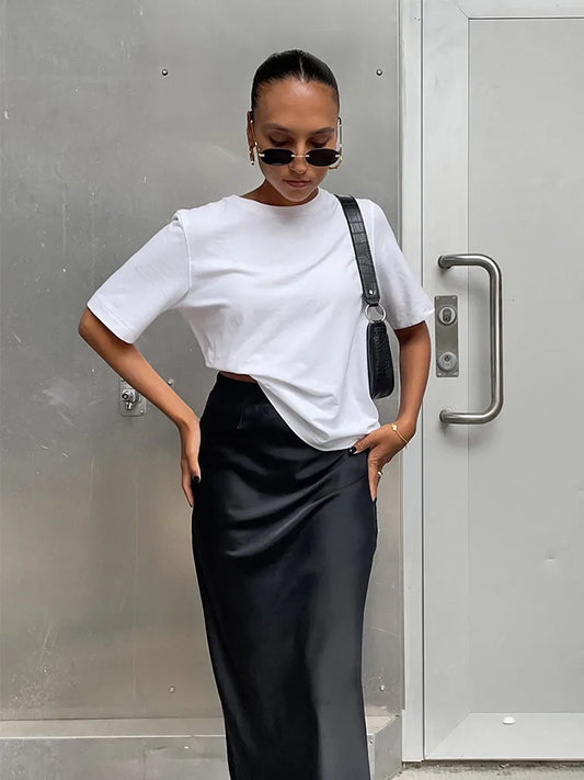 חצאית סאטן ליאור